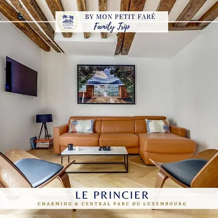 公寓 Le Princier - Jardin Luxembourg - By Mon Petit Fare