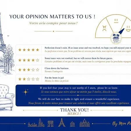 Le Princier - Jardin Luxembourg - By Mon Petit Fare 아파트 파리